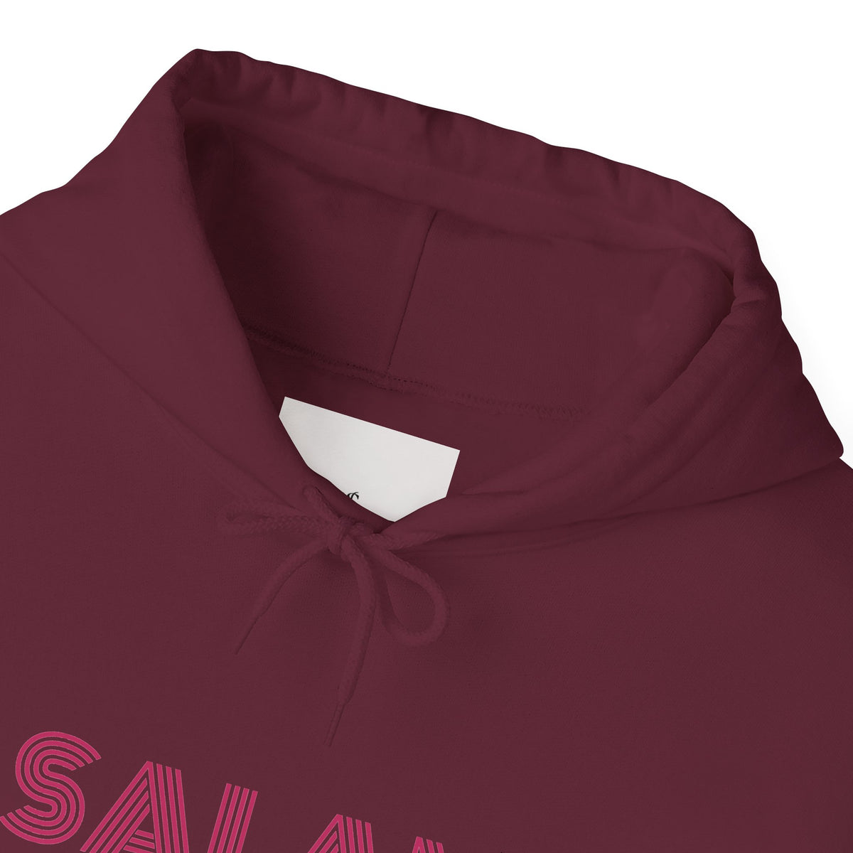 Salam Peace Hoodie — 'SALAM' Typography Peaceful Message Sweatshirt