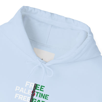 Free Palestine Free Gaza Hoodie – Solidarity Protest Pullover