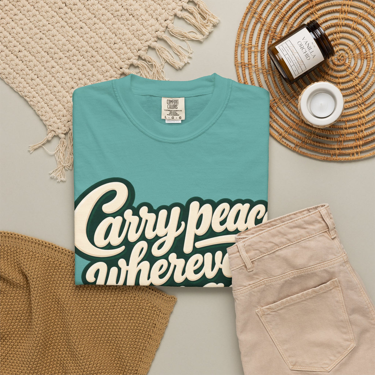 Carry Peace Wherever You Go T-Shirt