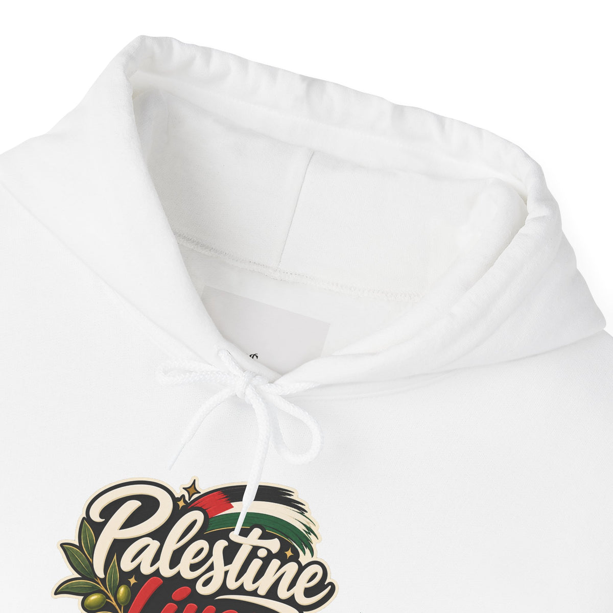 Hoodie — "Palestine Lives in Us" Graphic Hoodie