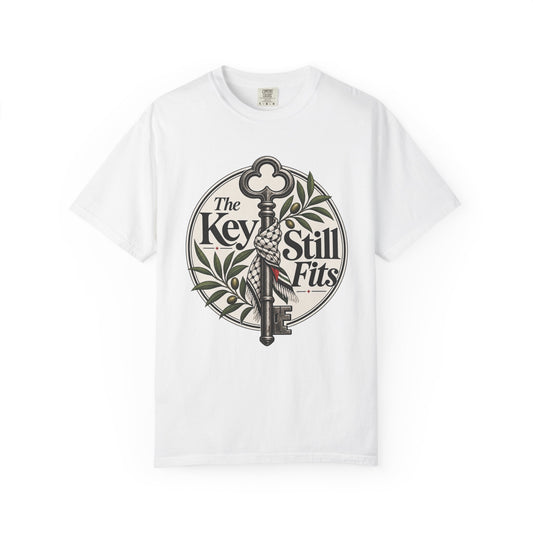Key Still Fits T-Shirt — Vintage Skeleton Key Graphic Tee