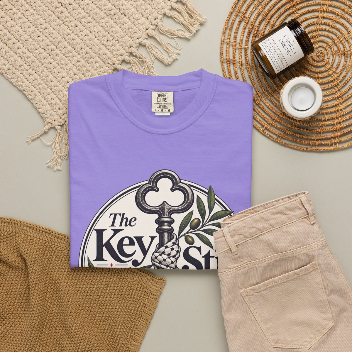 Key Still Fits T-Shirt — Vintage Skeleton Key Graphic Tee