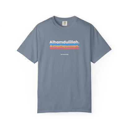 Alhamdulillah Repeat Script T-Shirt — Faith-Inspired Casual Tee