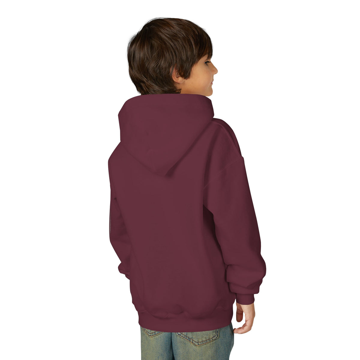 Youth Hoodie — "Made by Allah" Pastel Kids Islamic Pullover