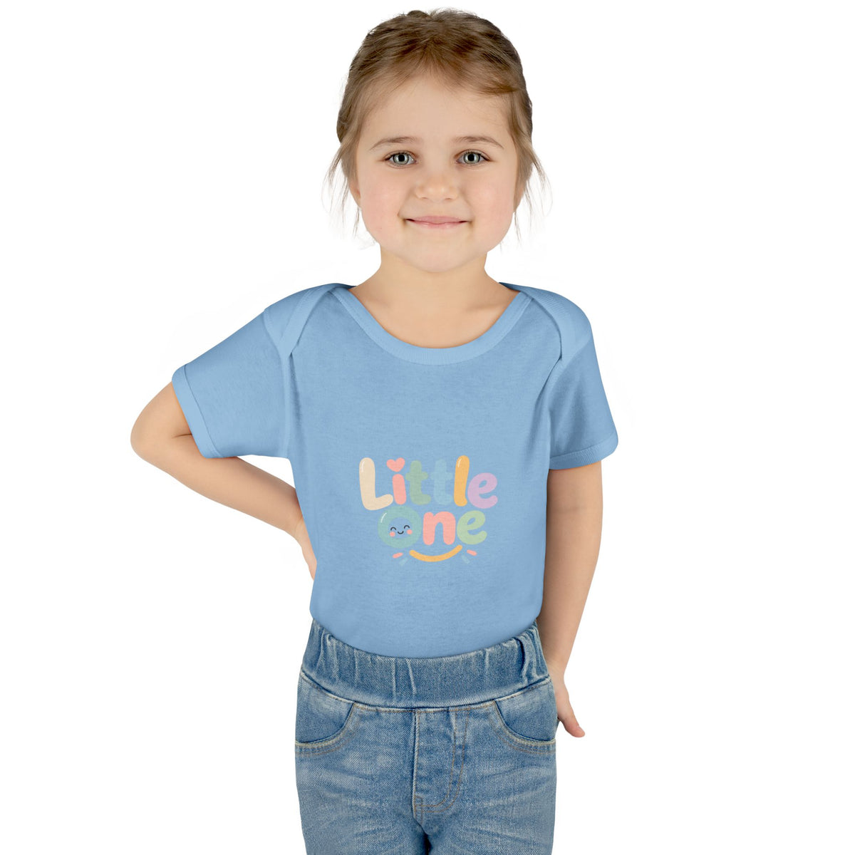 Little One Infant Bodysuit – Pastel Baby Shower Gift