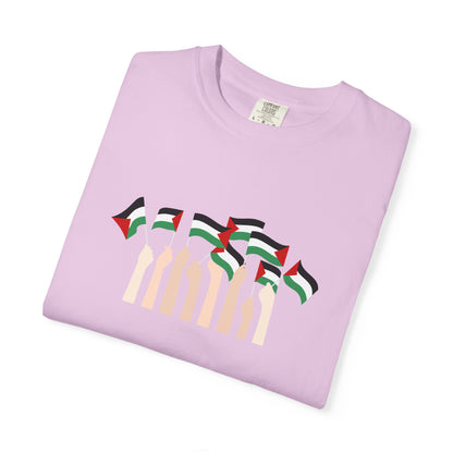 Palestine Flags T-Shirt — Minimal Graphic Tee