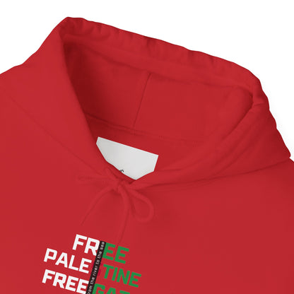 Free Palestine Free Gaza Hoodie – Solidarity Protest Pullover