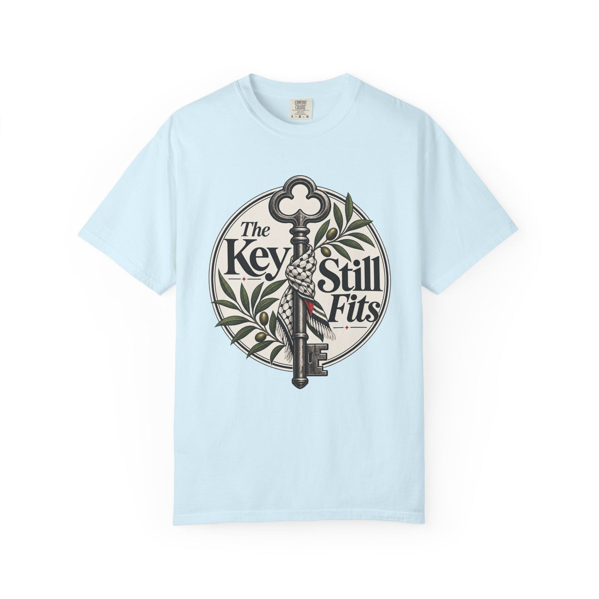 Key Still Fits T-Shirt — Vintage Skeleton Key Graphic Tee