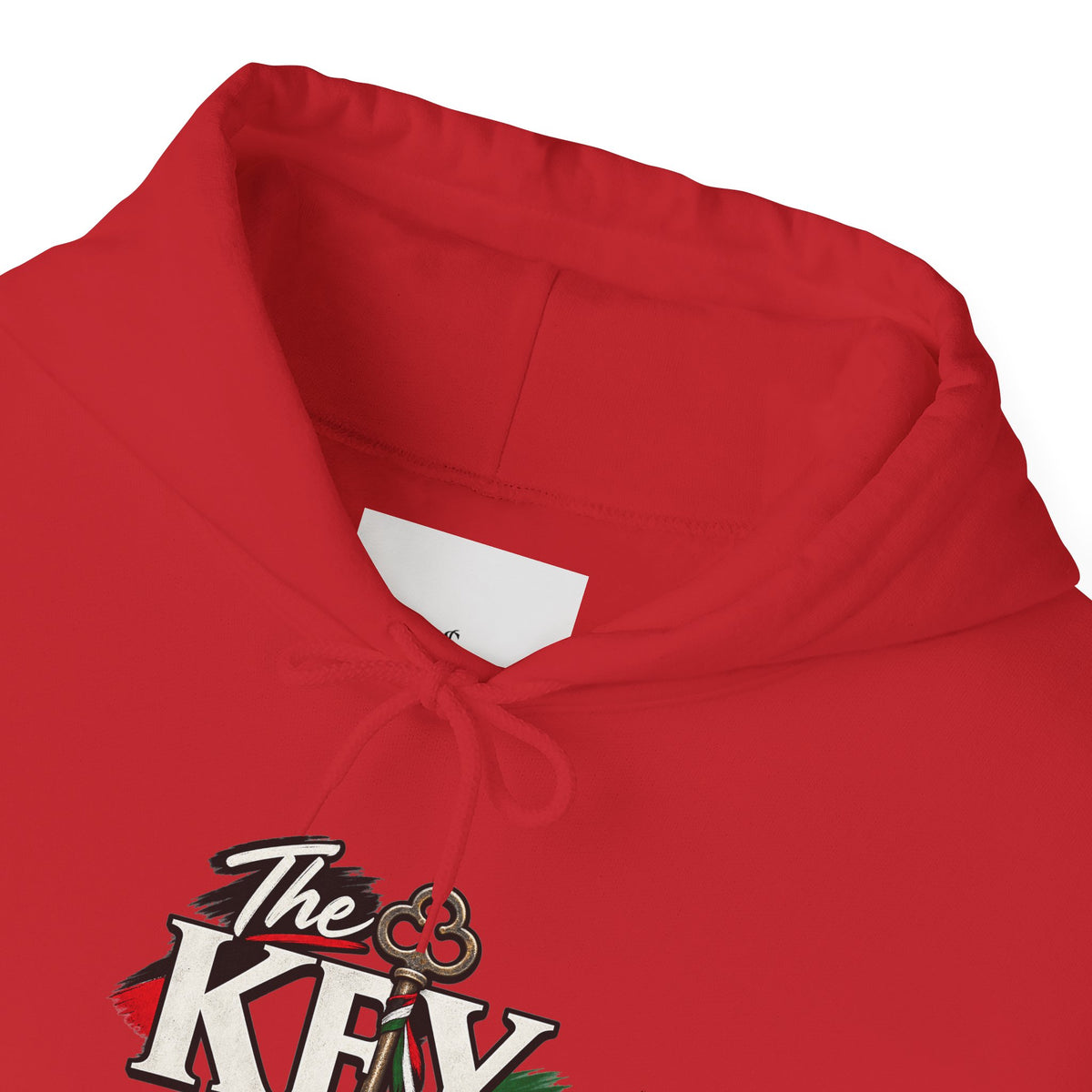 Hoodie — 'The Key Still Fits' Retro Script Logo Pullover