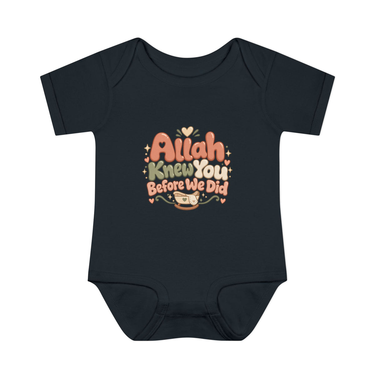 Infant Bodysuit – "Allah Knew You Before We Did" Muslim Baby Onesie