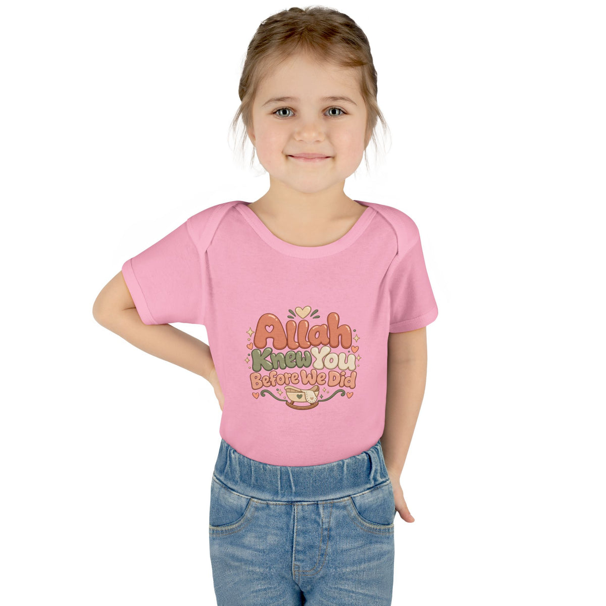 Infant Bodysuit – "Allah Knew You Before We Did" Muslim Baby Onesie