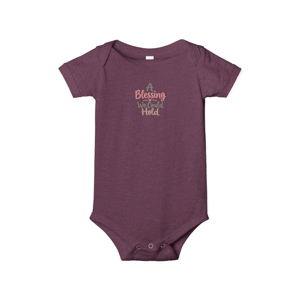A Blessing We Could Hold Infant One-Piece Bodysuit