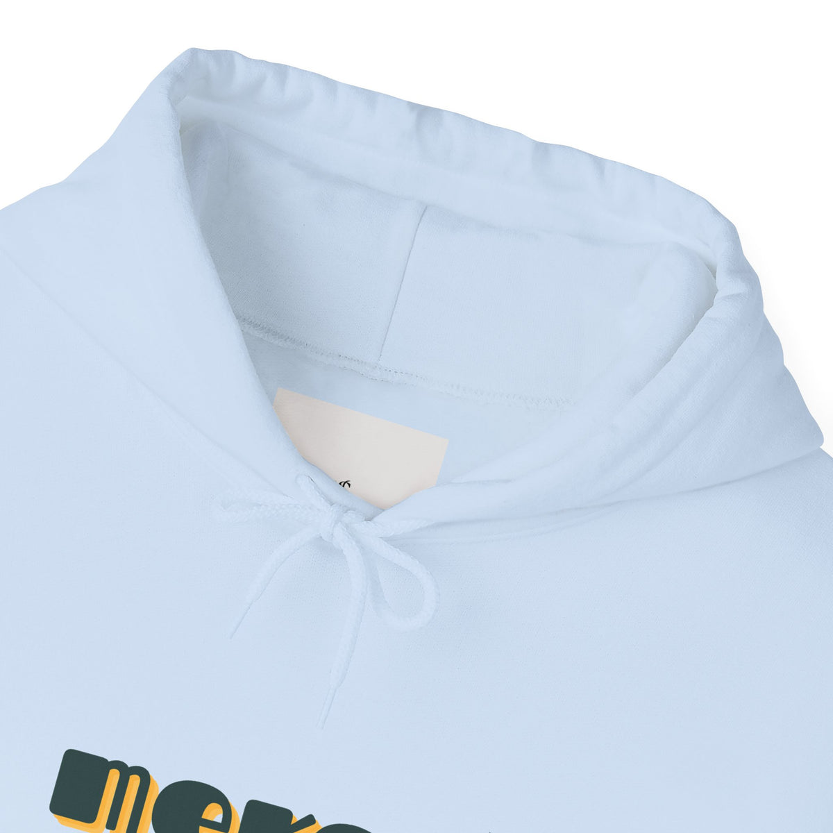 Mercy Retro Text Hoodie — Minimal Spiritual Comfort Sweatshirt