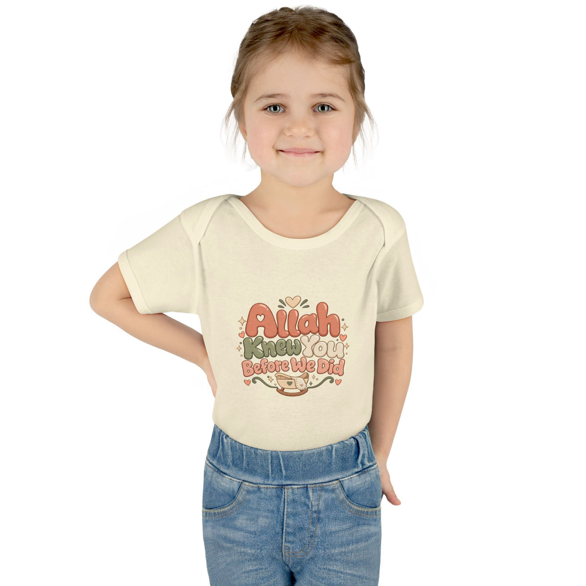 Infant Bodysuit – "Allah Knew You Before We Did" Muslim Baby Onesie