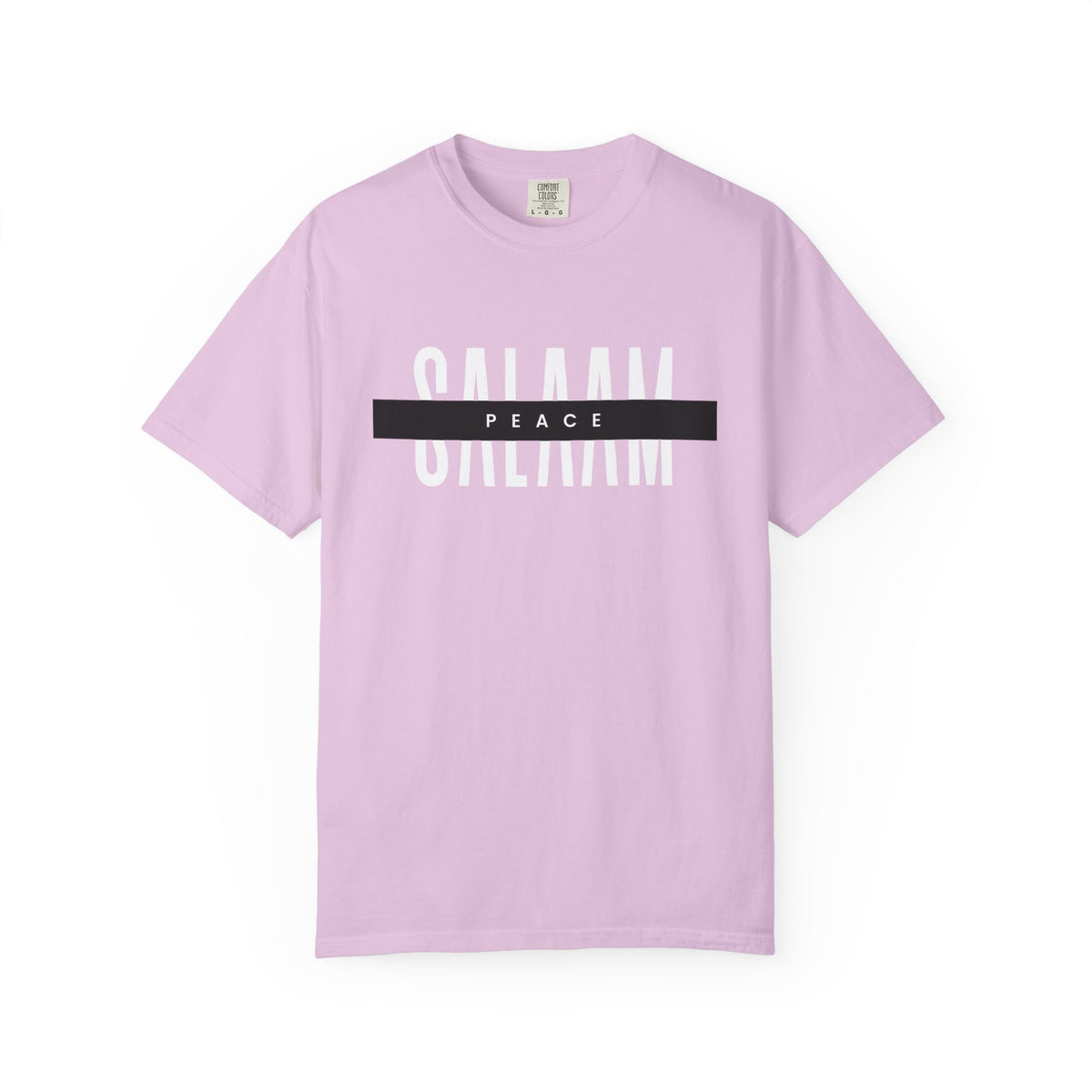 Salaam Peace T-Shirt — Minimal Islamic Greeting Tee