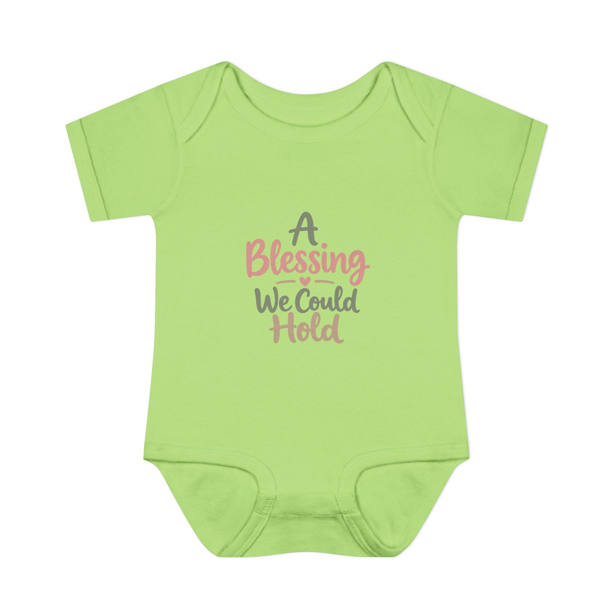 Infant Bodysuit — "A Blessing We Could Hold" Baby Onesie (Newborn Gift)