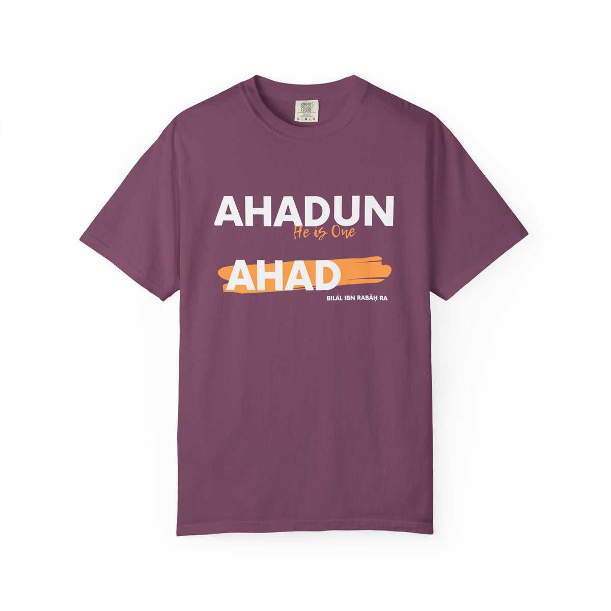 Ahadun Ahad T‑Shirt — Islamic Faith Statement Tee