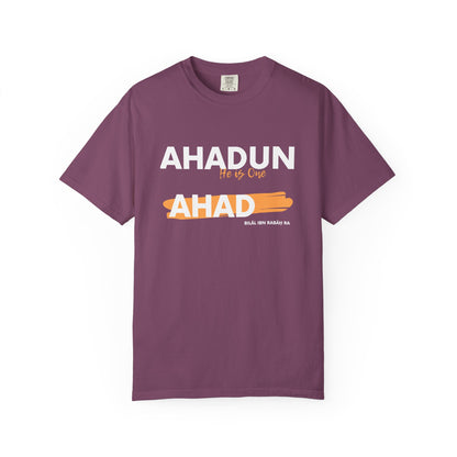 Ahadun Ahad T‑Shirt — Islamic Faith Statement Tee