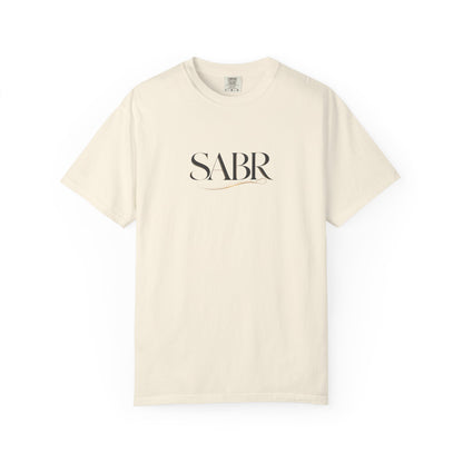 SABR Minimalist Script T-Shirt — Elegant Faith-Inspired Tee
