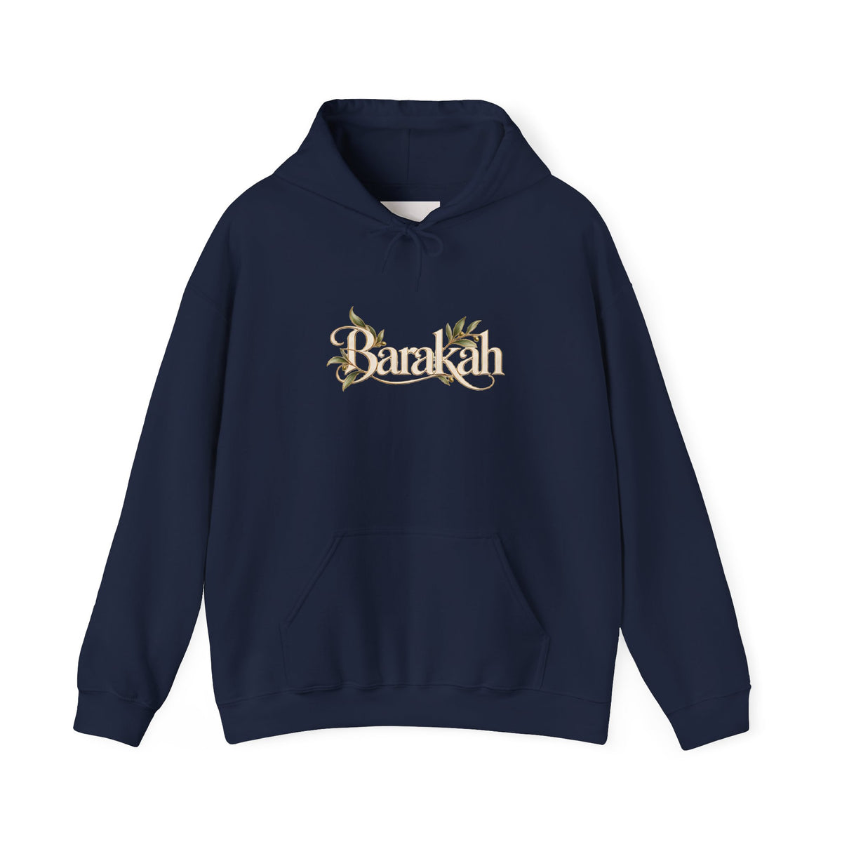 Floral Beach Hoodie — Vintage Script 'Beach' Graphic Pullover