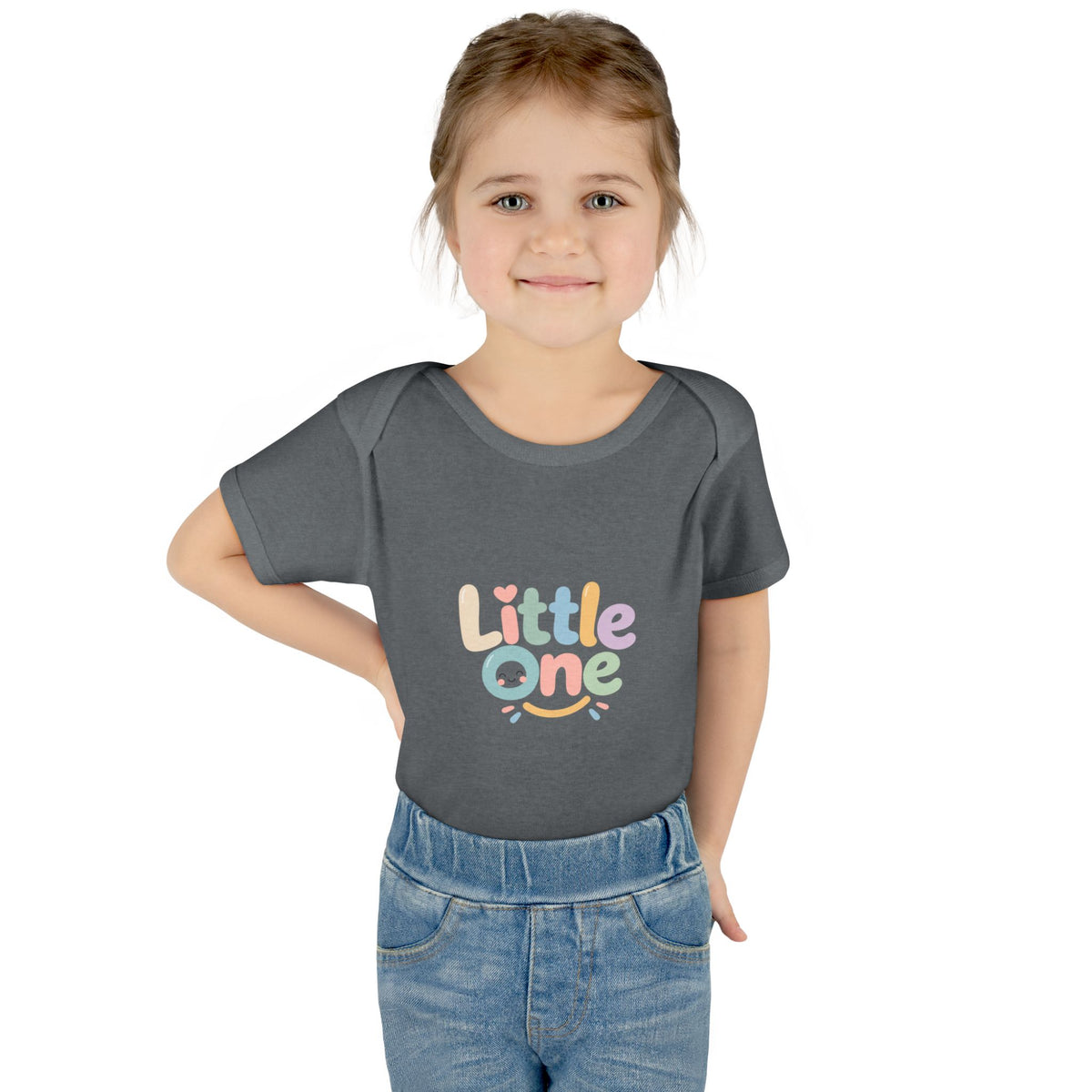 Little One Infant Bodysuit – Pastel Baby Shower Gift