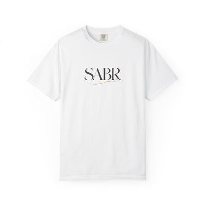 SABR Minimalist Script T-Shirt — Elegant Faith-Inspired Tee