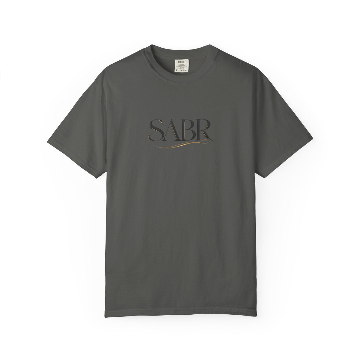 SABR Minimalist Script T-Shirt — Elegant Faith-Inspired Tee