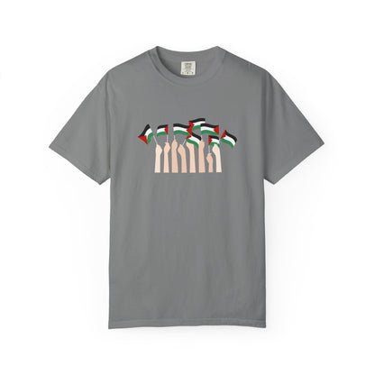 Palestine Flags T-Shirt — Minimal Graphic Tee