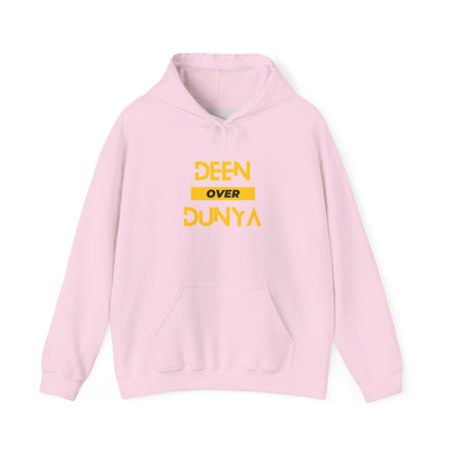 Deen Over Dunya Hoodie — Islam Over Worldly Life Pullover