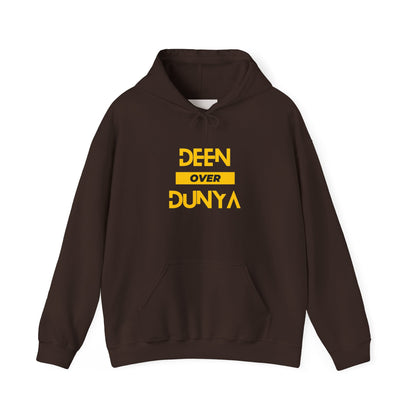 Deen Over Dunya Hoodie — Islam Over Worldly Life Pullover