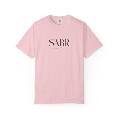 SABR Minimalist Script T-Shirt — Elegant Faith-Inspired Tee
