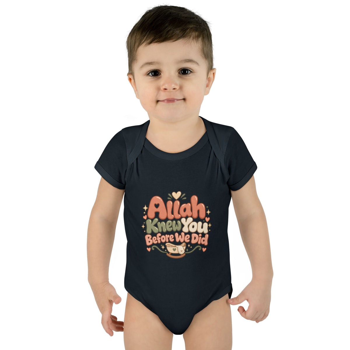 Infant Bodysuit – "Allah Knew You Before We Did" Muslim Baby Onesie