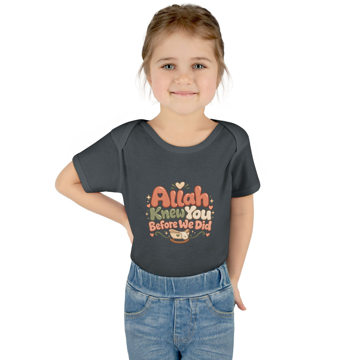Infant Bodysuit – "Allah Knew You Before We Did" Muslim Baby Onesie