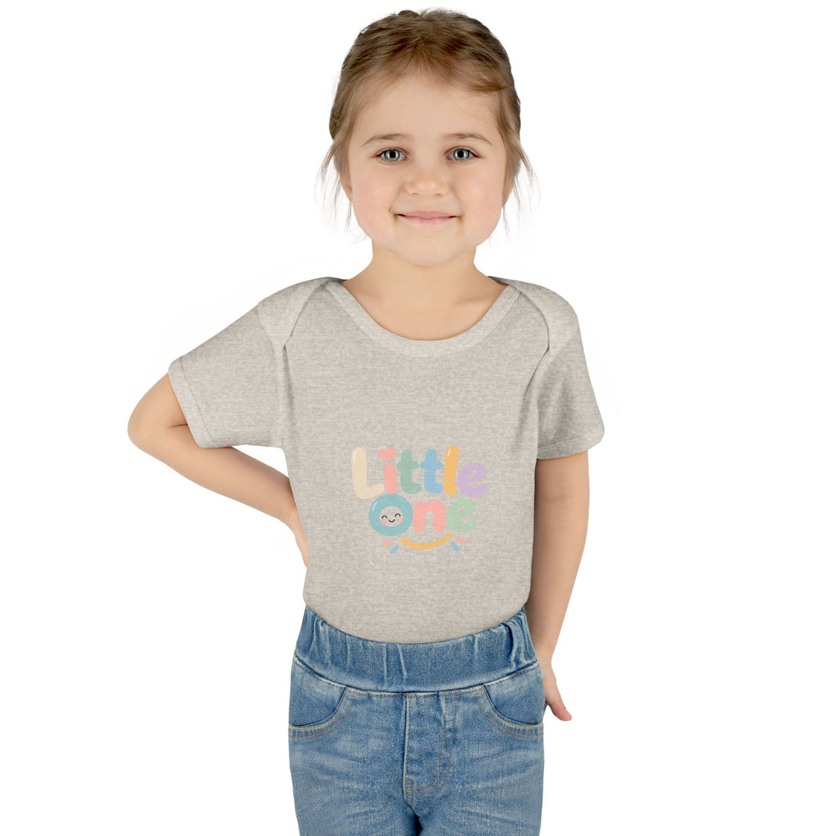 Little One Infant Bodysuit – Pastel Baby Shower Gift