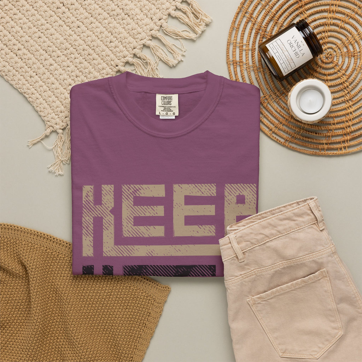 Keep Life Simple T-Shirt — Minimalist Inspirational Graphic Tee