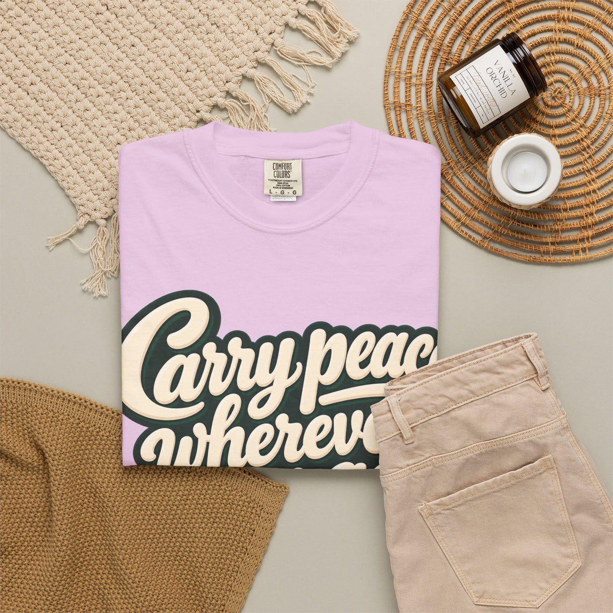 Carry Peace Wherever You Go T-Shirt