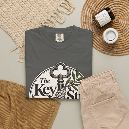 Key Still Fits T-Shirt — Vintage Skeleton Key Graphic Tee