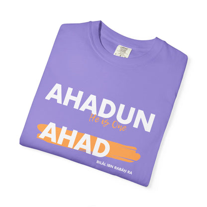 Ahadun Ahad T‑Shirt — Islamic Faith Statement Tee