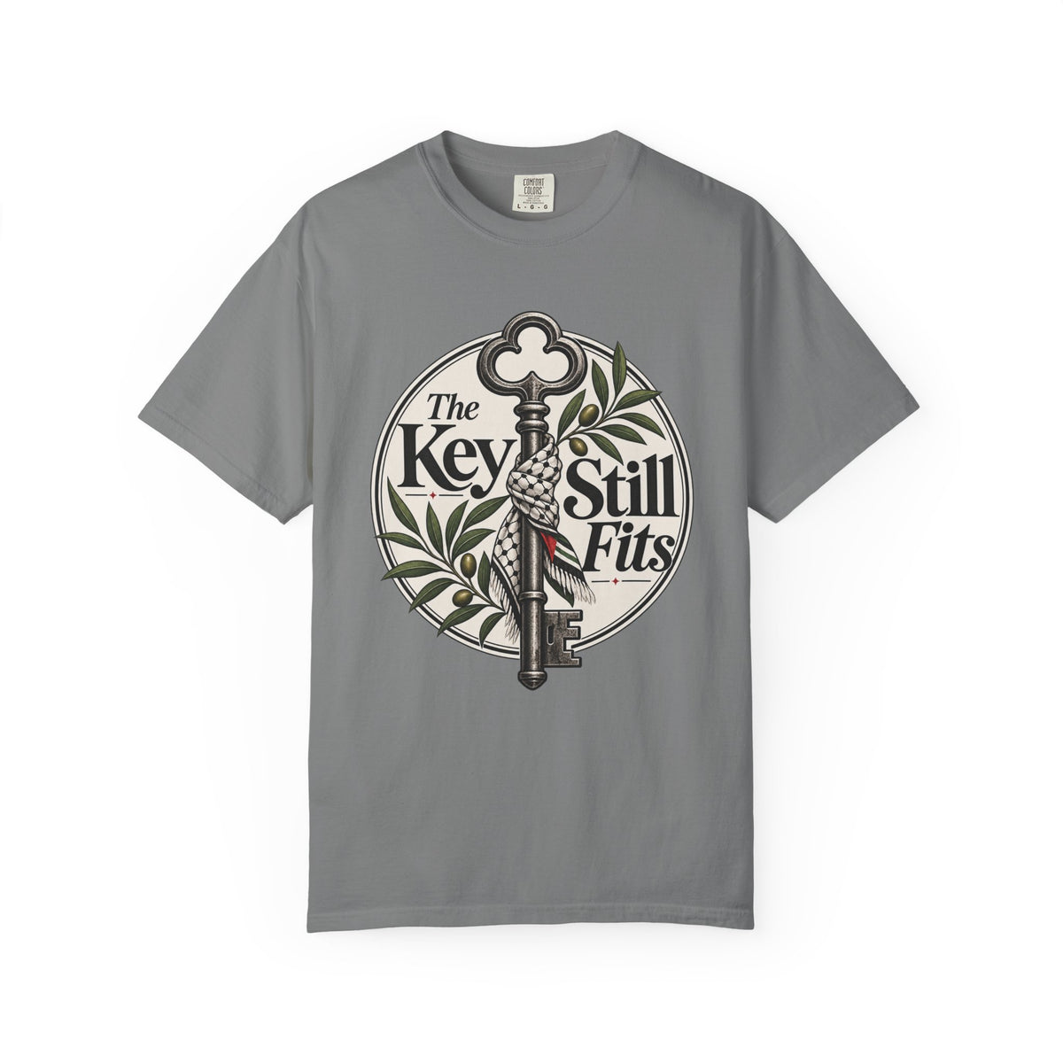 Key Still Fits T-Shirt — Vintage Skeleton Key Graphic Tee