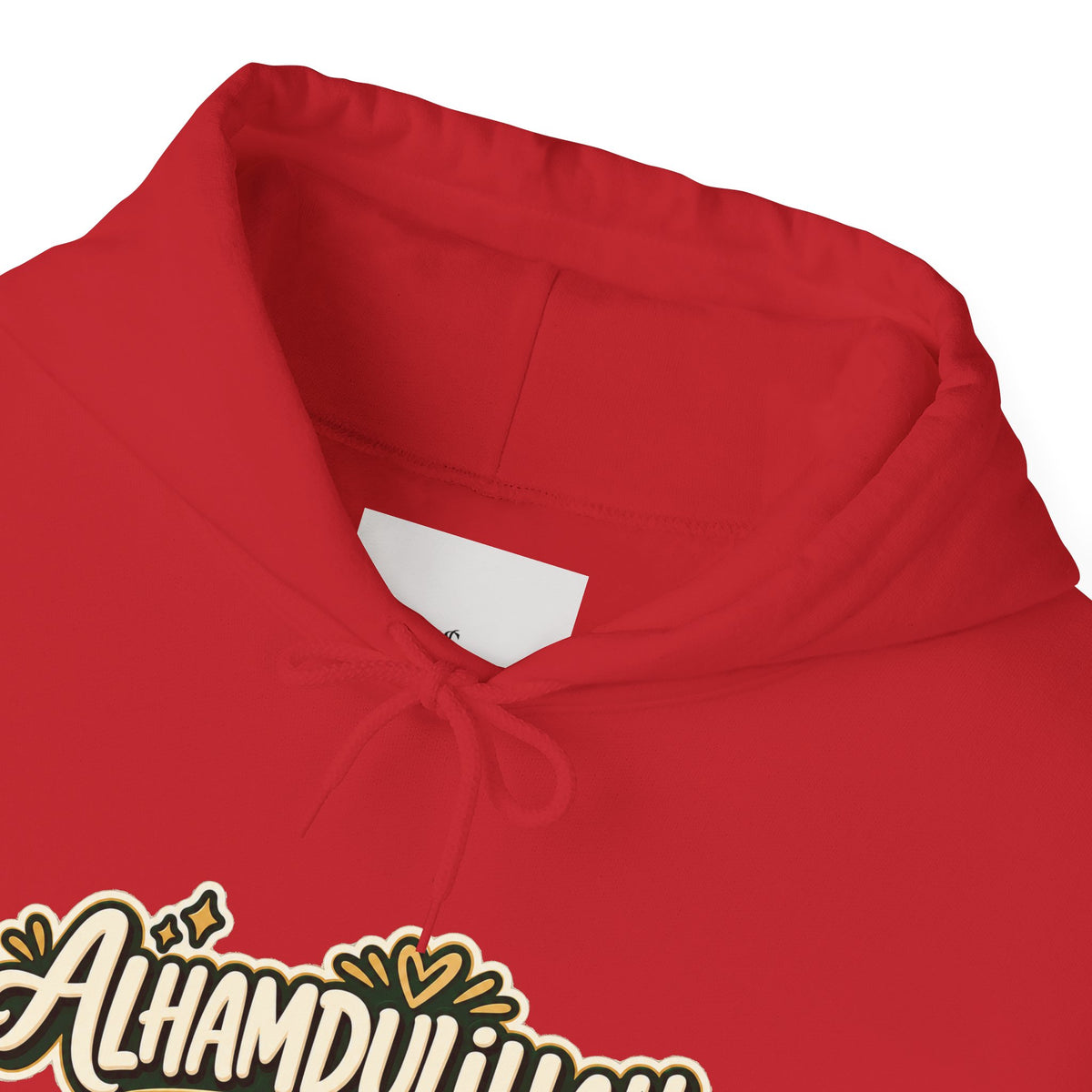 Alhamdulillah Hoodie — 'Through Every Chapter' Inspirational Islamic Pullover