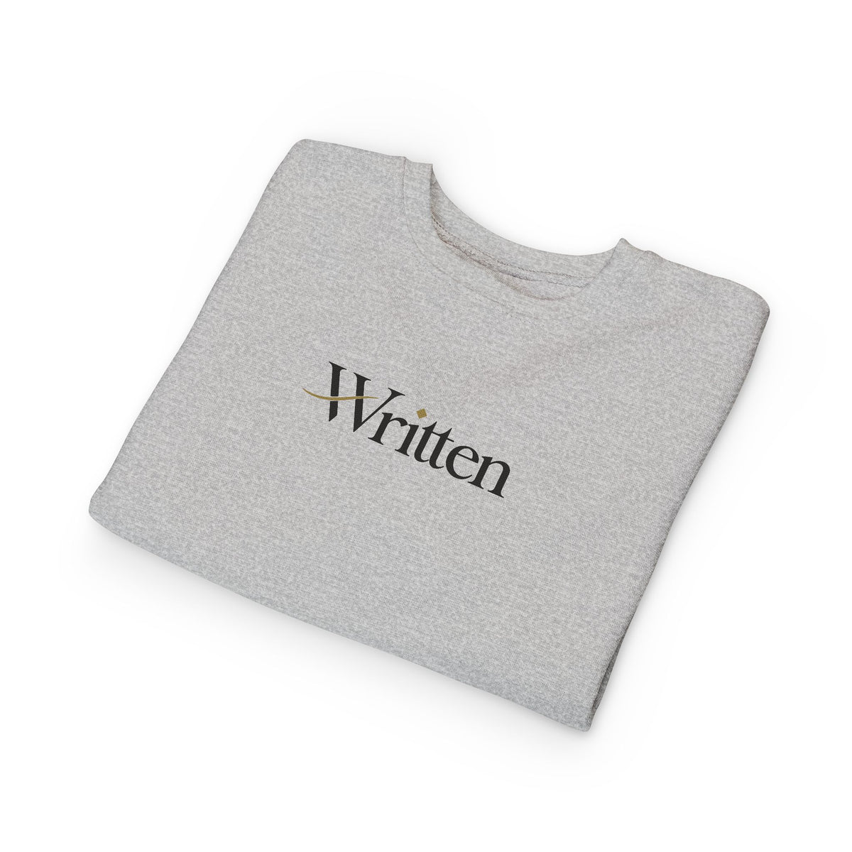 Toddler Sweatshirt "Written" – Cozy Neutral Kids Pullover