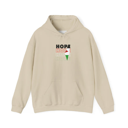 Hoodie — "HOPE" Palestinian Flag Graphic Pullover