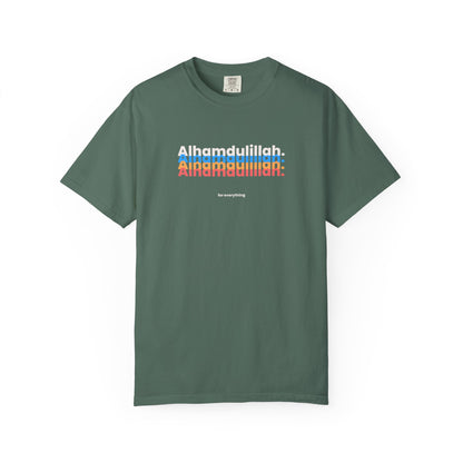 Alhamdulillah Repeat Script T-Shirt — Faith-Inspired Casual Tee