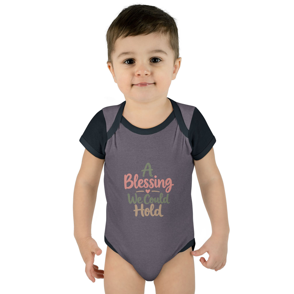Infant Bodysuit — "A Blessing We Could Hold" Baby Onesie (Newborn Gift)