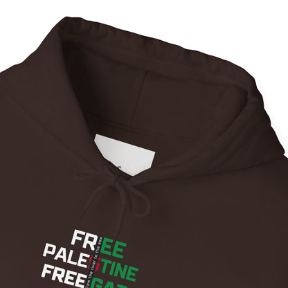 Free Palestine Free Gaza Hoodie – Solidarity Protest Pullover
