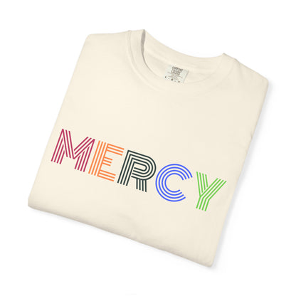 Mercy Multi Color Letters T-Shirt