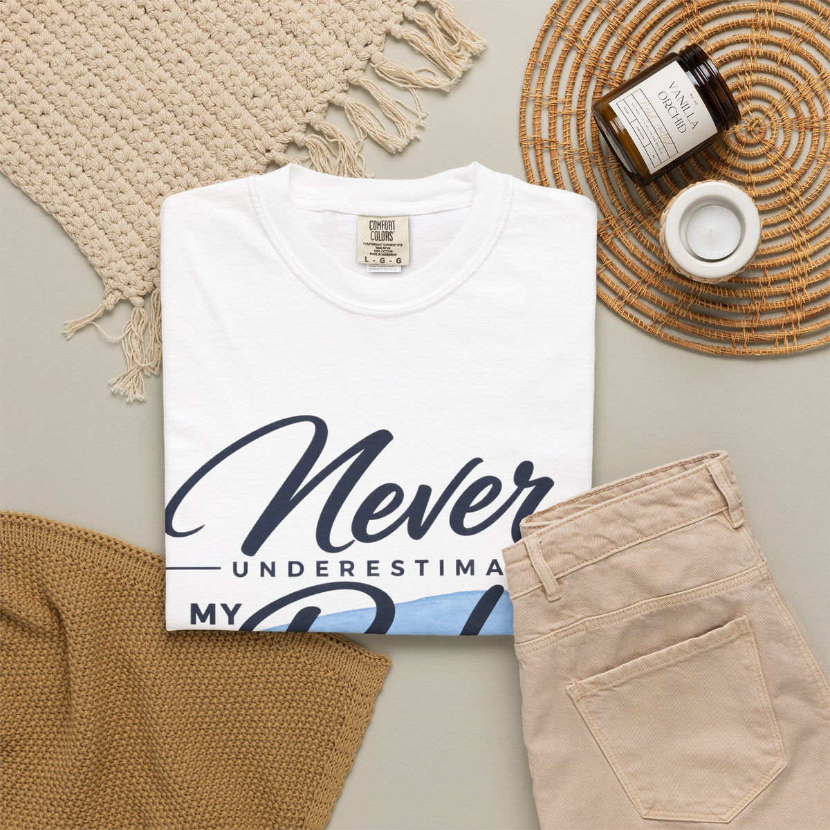 Never Underestimate My Rabb T-Shirt