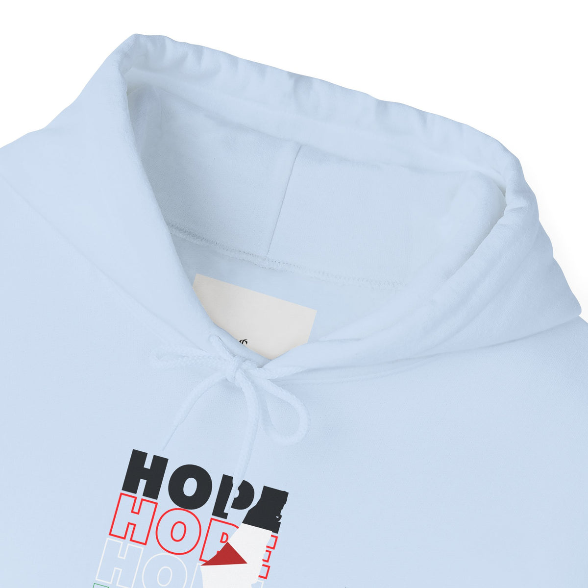 Hoodie — "HOPE" Palestinian Flag Graphic Pullover