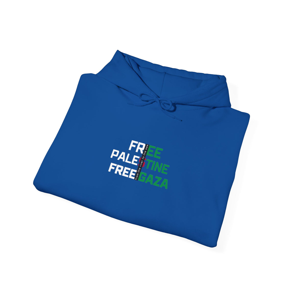 Free Palestine Free Gaza Hoodie – Solidarity Protest Pullover