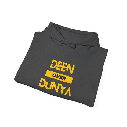 Deen Over Dunya Hoodie — Islam Over Worldly Life Pullover